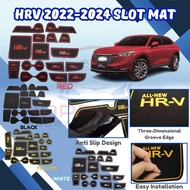 Honda HRV 2022-2025 Interior Slot Mat Anti-Slip Mat Car Accessories Accessori Bodykit Aksesori