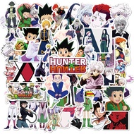 50ชิ้น/แพ็ค Anime Hunter X Hunter Graffiti สติกเกอร์อะนิเมะสติกเกอร์สำหรับรถจักรยานยนต์กระเป๋าเดินทางแล็ปท็อปจักรยานสเก็ตบอร์ด Decals