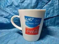 [布列格]可口可樂 Cocacola 2004奧運馬克杯 棒球版 高約:9.7cm 口寬:8.3cm 附紙盒