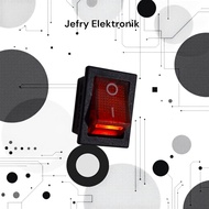 MERAH 21X15MM 3 PIN RED ON OFF SWITCH