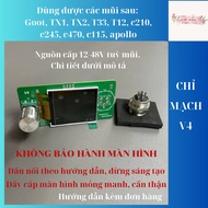 V4 circuit - V4 multi-function soldering station circuit running Goot TX1, TX2, T33, T12, c210, c245