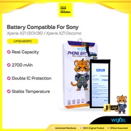WIXEL Baterai Sony Xperia XZ1 Docomo AU SOV36 SO-01K LIP1645ERPC Double Power Real Capacity Batre Ba