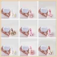 Cartoon Keychain Case For UGREEN HiTune S3 S5 S8 H5 H6pro T3 T6/T6S T3pro Silicone Earphone Cover Fo
