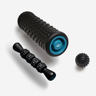 DECATHLON 3-In-1 Massage Kit (Foam Roller, Ball, Stick)