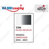 Scratch Removal Spray Paint for TOYOTA FORTUNER in SILVER GRAY color code 1D6 - SILVER METALLIC genu