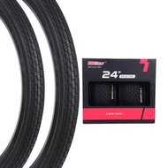 BWSHLF Replacement Mountain Bike Tires, 20/24/26/27.5/29Inch Size, 2 Pack Black Folding MTB Bicycle 