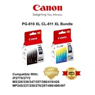 CANON PG-810 / CL-811 / PG-810XL/ CL-811XL Printer Ink Cartridges Black Color