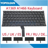 New Replcement Keyboard US UK For Macbook Air 13" A1369 A1466 Keyboard 2011-2017 Years