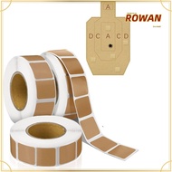 ROWANSG Target Stickers, Self-Adhesive for Long&Short Range Square Target Pasters,  Range Targets Ou