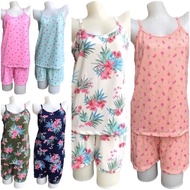 Women's sleepwear/pambahay spaghetti strap shirt and shorts
