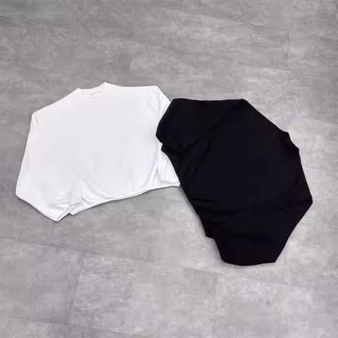 High Neck Loose Crewneck Kanye West Fleece Long-Sleeve Retro High Street Black White Minimalist Hood