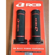 MERAH RCB HANDLE GRIP RCB HANDGRIP ORIGINAL RCB HG55 RACING BOY MALAYSIA - Red Sport