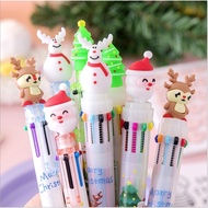 FAMILY168.ID Christmas Pens in 10 Colors Christmas Pens
