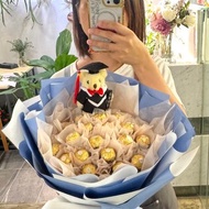 金莎花束 巧克力花束 乾燥花束 婚禮小物畢業花束