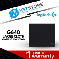 LOGITECH G640 Large Cloth Gaming Mouse Pad - BLACK - 943-000801