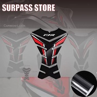 Motorcycle sticker  3D Carbon-look Motorcycle Tank Pad Protector Sticker For Yamaha FJR 1300 FJR1300