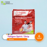 Fatigon Multivitamin &amp; Suplemen , Fatigon Spirit 6 Kaplet - Fatigon Spirit