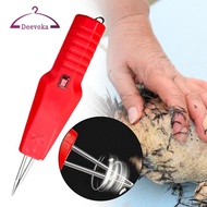 [deevoka] Electric Quick Feather Plucker Portable Poultry Hair Removal Device Plastic Automatic Pluc