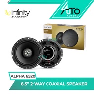 Infinity Alpha 6520 6.5" 2-Way Coaxial Speaker Proton Perodua Toyota Honda Nissan Speaker Kereta