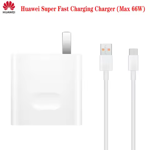 Huawei Original Charger Head set 66W Super Fast Charger set (charger +6AType-C data cable) suitable