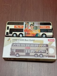 EDAN Tiny KMB E500 巴士模型 金色