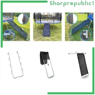 [Sharprepublic1] Trampoline Jump Slider Trampoline Steps Up Sliding Down Attachments Trampoline Stairs Trampoline Ladder for Outdoor