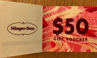 Haagen Dazs $50 現金券