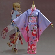 Fate My King Saber Cosplay Costume - Yukata with Vibrating Sleeves