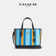 COACH/COACH Olay Female Bag Classic Stripes MOLLIE Tote Bag