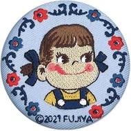 MINODA Peko-chan Embroidered Badge Flower