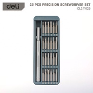 DELI Electric Precision Screwdriver with 25 Pcs Screwdriver Bits and Type-C Charging  (3.7V / 3Nm ) 