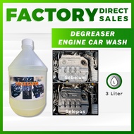 Engine Degreaser Chemical Alkaline Degreaser Rim Wash Chain Cleaner Oil Degreaser 3 LITER