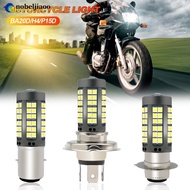 NOBELJIAOO BA20D/H4/P15D LED Motorcycle Headlight Bulbs 8000LM Hi Lo Lamp Motorbike Headlight DRL Br