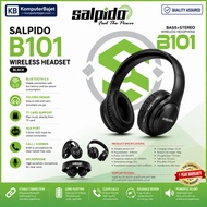 SALPIDO B101 BASS + STEREO WIRELESS HEADPHONE BLACK