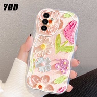 YBD Silicone Phone Case for Samsung Galaxy S23 S24 Plus S23 S24 Ultra S23 S24 FE S23+ S24+ Full Scre