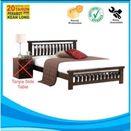 XL  King Wooden Bed / Wooden Bed Frame / Wooden Bed Frame king / Katil king / Katil Kayu / Double Be