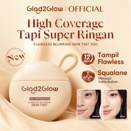 [NEW LAUNCH] Glad2Glow FLAWLESS BLURRING SKIN TINT 30G ORIGINAL Concealer Foundation Compact powder 
