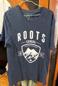 Roots  Canada 短T男版 xs 胸寬45公分 衣服長74公分 $350 運35