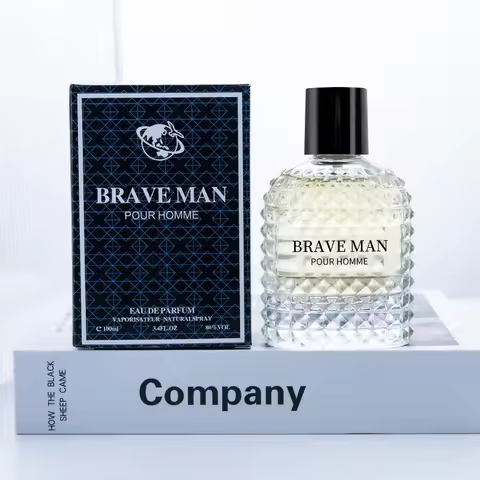 100ML Brave Man Wolf Smoke Perfume Charming Cologne Long-Lasting Fragrance Tender Woody Scent Floral