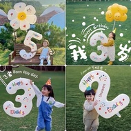 backdrop birthday birthday decoration set happy birthday decoration decoration birthday set gift box