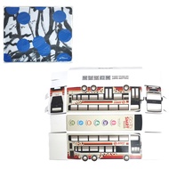 LTA SBST SBS Transit book / SMRT bus / Tower transit Singapore B8L diecast model / paper cut out / c