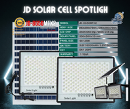 ซื้อ1แถม1 JD💥รุ่นใหม่💥ไฟโซล่าเซลล์ ไฟโซล่าเซล 650w*2 แท้ ไฟแสงอาทิตย์ โคมไฟโซล่าเซลล์ solar light IP 67 สปอตไลท์ รับประกันสินค้า 1ปี