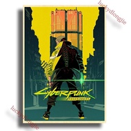 Anime Poster Cyberpunk Edgerunners Posters Retro Home Decor Painting Living Picture Gift Wall Sticke