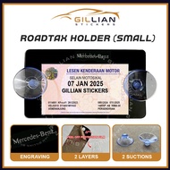 Roadtax Holder Mercedes Car Small Size Sticker Pemegang Rotek Kereta Rotek Rotax Cukai Jalan