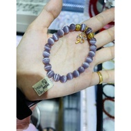 Gelang Batu Kristal 375gold