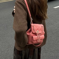 ✨ Chanel 蜜桃粉 duma 誰背誰好看 晶片款🍑