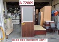 A72809 鋁合金框 辦公室門片 KEY ~ 門板 白鐵門板 房間門板 臥室門片 室內門 門片 二手門片 二手家具回收 聯合二手倉庫