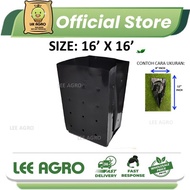 16x16  Durable UV Polybag/Extra Thick Black Poly Bag(Tebal)Hitam/Polibeg Semaian Fertigrasi/Tanah