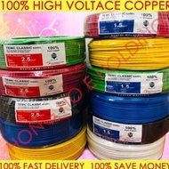 Tewc Kabel Sirim Loose Cut Original Cable Size 1.5mm And 2.5mm High Quality JKR Spec Approved