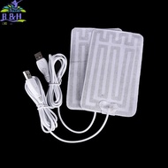 【B&H】 1pair 5V winter warm gloves usb powered heated pads hand warmer 8*13cm pads {vn}